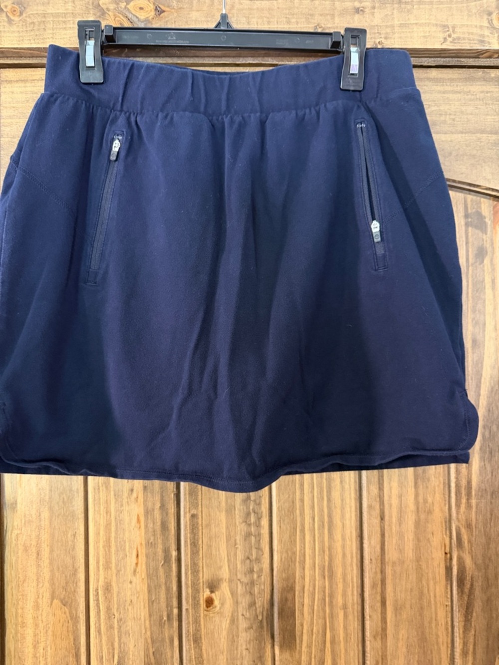 Talbots Navy Skort